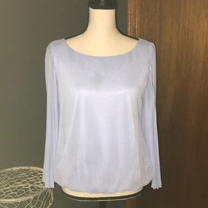 Donated Last day. 2/$5. Pleated Sleeve Top